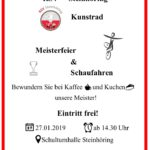 Flyer Meisterfeier 2019